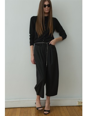 Suud Collection Siyah Lola Balon Pantolon