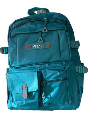 Vital Su Geçirmez Çok Bölmeli Ergonomik Okul Çantası
