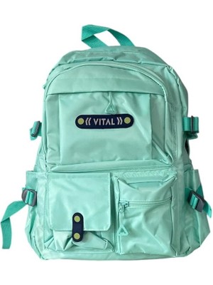 Vital Su Geçirmez Çok Bölmeli Ergonomik Okul Çantası