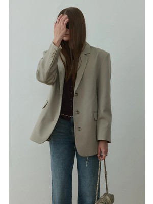 Suud Collection Taş Harlan Blazer Ceket