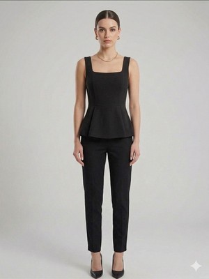 Ekol Kare Yaka Bluz 1130