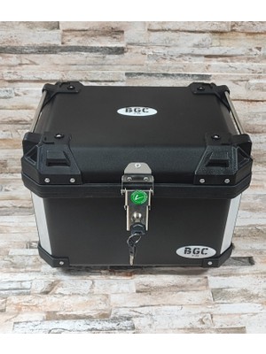 Bgc Motosiklet Çantası 45 Lt Sert Plastik Siyah