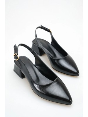 ich1one Roma Kadın Yanki Topuklu Babet Ayakkabı – 5 cm Topuk, Günlük ve Ofis Şıklığı 1101