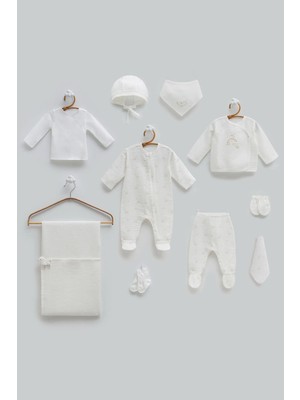 Caramell Love Tıme Müslin 10LU Set - Ekru - 56-62 cm Ekru