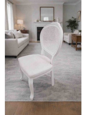 Beyaz Hazeran Sandalye