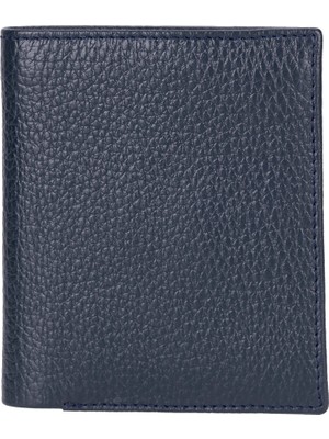 Gp Iguana Purahide Deri Cüzdan, 7 Adet Kart Bölmesi, Dokulu Lacivert