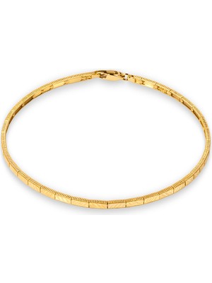 GEBZE TAKI 14 Ayar Lineer Desenli Bileklik