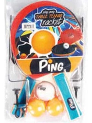Akinco Masa Tenisi Raket Seti Fileli