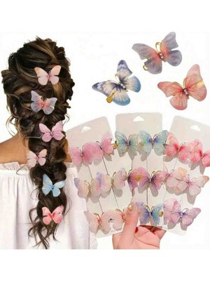 Elas Home Kelebek Pens Toka 6'lı