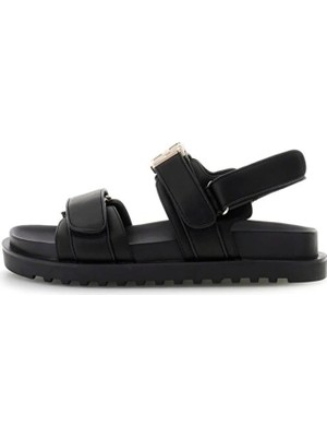 Guess Kadın Siyah Sandalet Fabelis Model FLJFBLELE03-BLACK Rahat ve Şık Tasarım