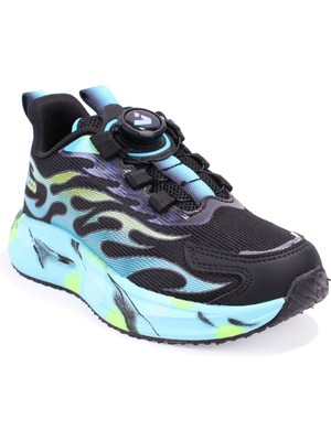 Vicco Ekko 346F26Y157 Siyah Günlük Ortopedik Erkek Çocuk Spor Ayakkabı