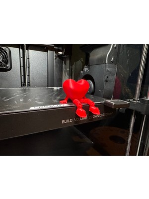 Masada Durabilen Ayaklı Kalp - Doğum Günü , Sevgililer Günü , Kadınlar Günü Için Masaüstü Hediyelik - Tatlı Hediye