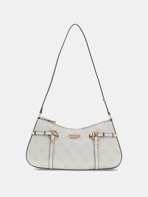 Guess Leona Logolu Kadın Mavi Omuz Çantası HWSG9917180-BNN