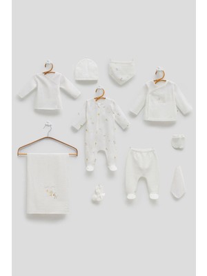 Caramell Jungle Frıends 10LU Set - Ekru - 56-62 cm Ekru