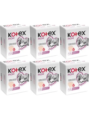 Kotex Mom Lohusa Külodu - Külot Bez L - Large - Büyük / Xl - Extra Large - 48 Li Set (6pk*8)