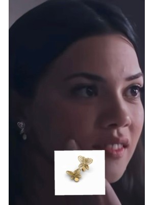 Masumiyet Müzesi Kelebek Füsun’un Küpe Kelebek Küpe