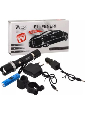 Hopinip Zoomlu Şarjlı El Feneri En Uygun Fiyata  WT-038 - Lisinya