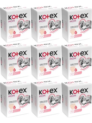 Kotex Mom Lohusa Külodu - Külot Bez S - Small - Küçük / M - Medium - Orta 72 Li Set (9pk*8)