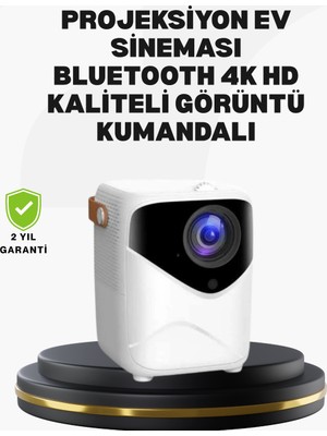 Hopinip 50 Inç Tv Deneyimli Projektör – Yakın Mesafede Geniş Görüntü - Lisinya