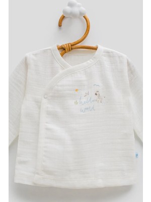 Caramell Jungle Frıends Müslin 5li Set - Mavi - 56-62 cm Mavi