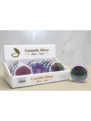 Hopinip Mandala Desenli Hareketli Sulu El Aynası ALK4582 - Lisinya