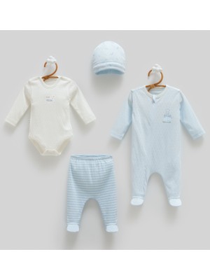 Caramell All Tıme Boy 4lü Set - Mavi - 56-62 cm Mavi