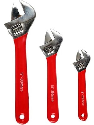 Hopinip 12 Inç (300 Mm) Izoleli Kurbağacık Ingiliz Anahtarı – Kaymaz Saplı, Profesyonel Kullanım ( Lisinya )