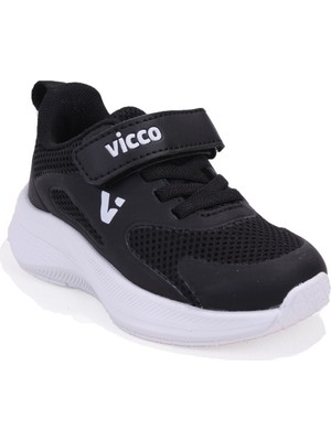 Vicco Karon 346F26Y146 Siyah Ortopedik Günlük Erkek Çocuk Spor Ayakkabı