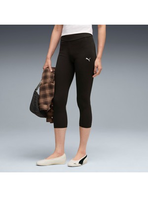 Puma Spor Siyah Kapri Tayt Ess Capri Leggings