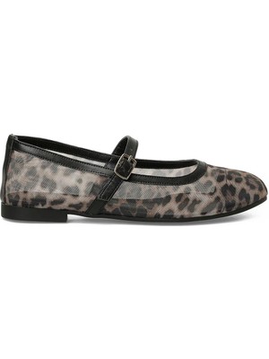 Butigo 26S-013 6fx Leopar Kadın Babet