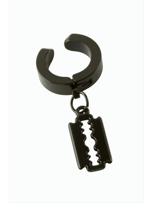 İlkyaz Fashion Jilet Çelik Erkek Küpe Kıstırmalı 1 Adet