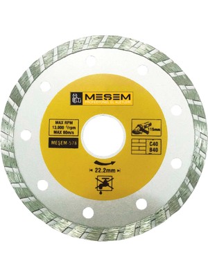 Hopinip Meşem Granit Mermer Kesici Elmas Testere 180 mm ( Lisinya )