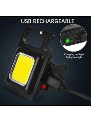 Hopinip F.20A Mıknatıslı Kamp Feneri El Feneri 800 Lümen 30 Cob - Lisinya