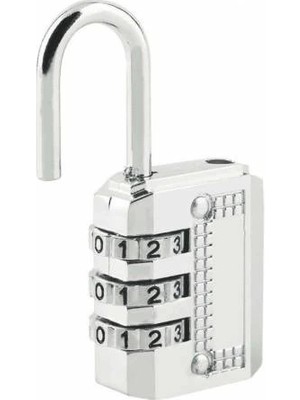 Hopinip 3 Şifreli Dolap Masa Çanta Güvenlik Mini Kilit ( Lisinya )