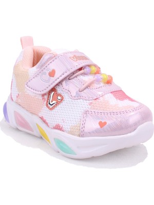 Vicco Gelato 346P25Y177 Pudra Ortopedik Günlük Kız Çocuk Spor Ayakkabı