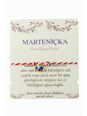 Marsilyan Papatya Marteniçka Ip Bileklik