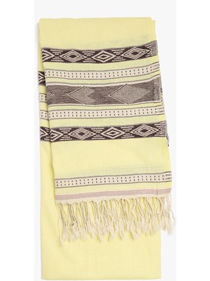 Parfois Kadın %100 Pamuk Jakarlı Şal