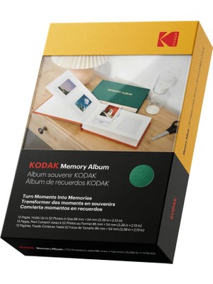 Kodak Memory Album - Instax - 132*212MM - Dark Green