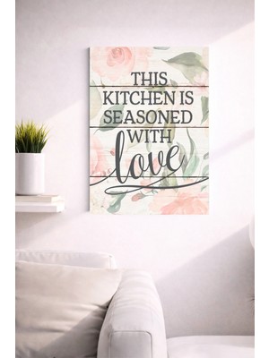 Hobishop KİTCHEN20 Tasarım Mdf Tablo (27X18)