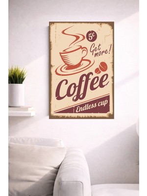 Hobishop Coffee Tasarım Mdf Tablo (27X18)15