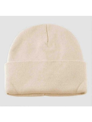 Bontexs Unisex Yumuşak Dokulu Kışlık Standart Kalıp Bere  Sıcak Tutan Fitilli Erkek / Kadın Uyumlu Bere