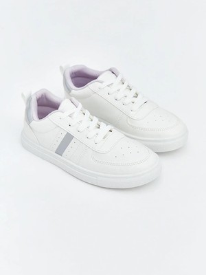 LC Waikiki Deri Görünümlü Kız Çocuk Spor Ayakkabı  (S6)