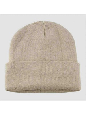 Bontexs Unisex Yumuşak Dokulu Kışlık Standart Kalıp Bere  Sıcak Tutan Fitilli Erkek / Kadın Uyumlu Bere