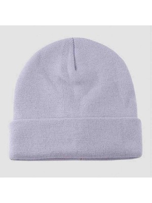 Bontexs Unisex Yumuşak Dokulu Kışlık Standart Kalıp Bere  Sıcak Tutan Fitilli Erkek / Kadın Uyumlu Bere