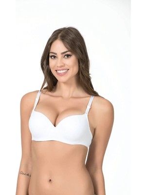 Belvü Push-Up Sütyen Beyaz | 1109-BEYAZ-75