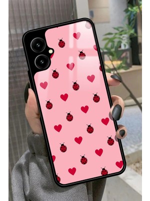 Snacase Omix X5 Uyumlu Uğur Böceği Tasarımlı Parlak Silikon Kılıf