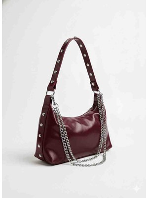 Jaseco Zımbalı ve Zincirli Omuz Çantası