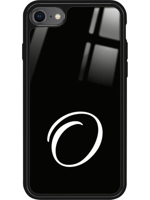 Snacase Apple iPhone Se Uyumlu O Harfi Yazılı Parlak Silikon Kılıf
