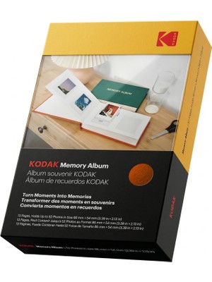 Kodak Memory Album - Instax - 132*212MM - Orange