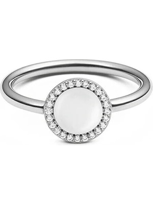 Daniel Wellington Audrey Ring Mother Of Pearl Silver